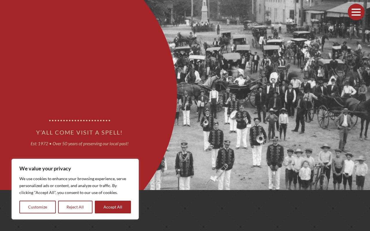 Newnan Coweta History Center historical collections for directory research